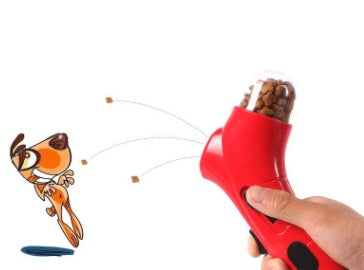 Pet Food Launcher – Interactive Treat Catapult Toy for Dogs & Cats