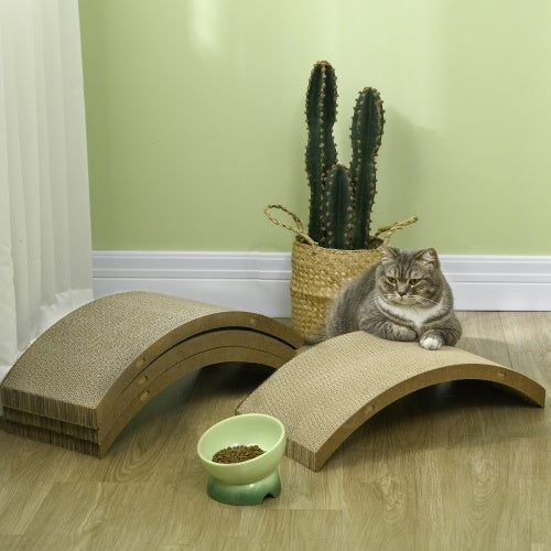 Multifunctional Cat Scratching Wheel – Reversible Cardboard Scratcher & Play Toy for Indoor Cats
