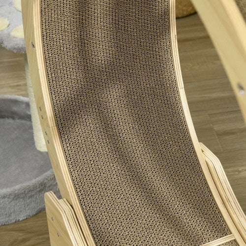 Multifunctional Cat Scratching Wheel – Reversible Cardboard Scratcher & Play Toy for Indoor Cats