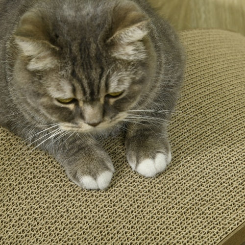 Multifunctional Cat Scratching Wheel – Reversible Cardboard Scratcher & Play Toy for Indoor Cats