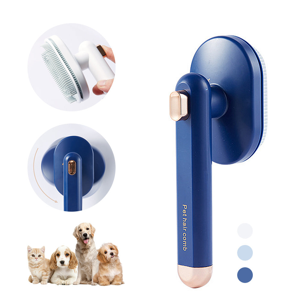 Pet Hair Remover Comb β Self-Cleaning Grooming Brush for Dogs & Cats