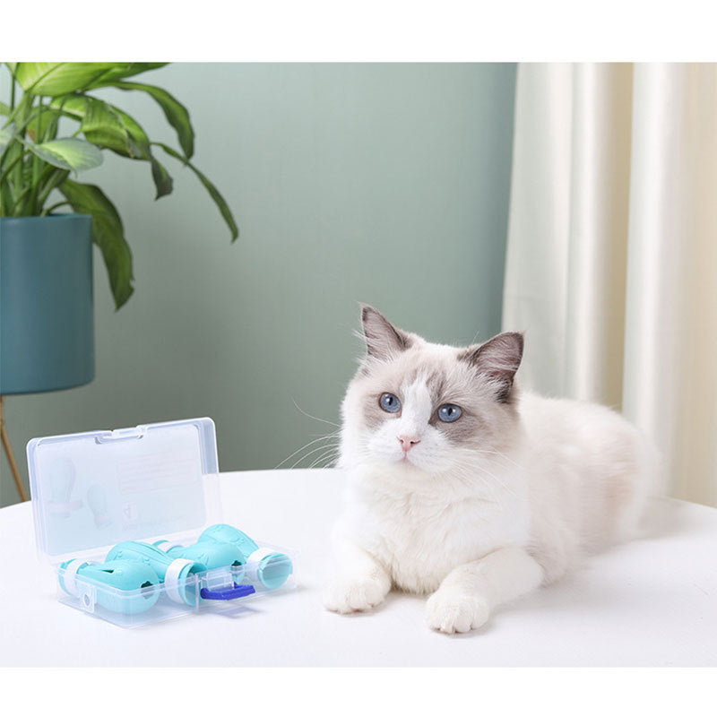 Adjustable Cat Anti-Scratch Boots – Protective Paw Covers for Bathing, Grooming & Vet Visits